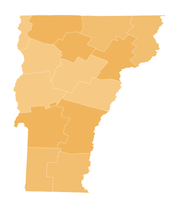 Vermont contractor map